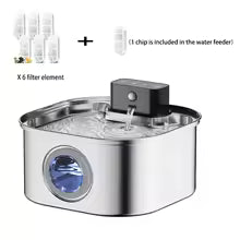 PawGlow™ Wireless Pet Water Fountain